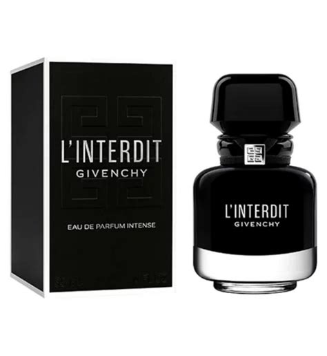 givenchy l interdit 2018 price|givenchy perfume l'interdit boots.